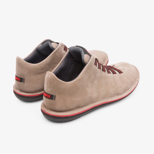 Camper Beetle Mens Casual Shoes US-80273 Beige USA Stockists